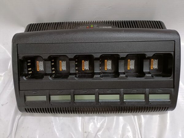 Motorola WPLN4218 Ver 3.11Impres 6 gang Charger XPR7550 XPR7350 XPR3500 XPR3300