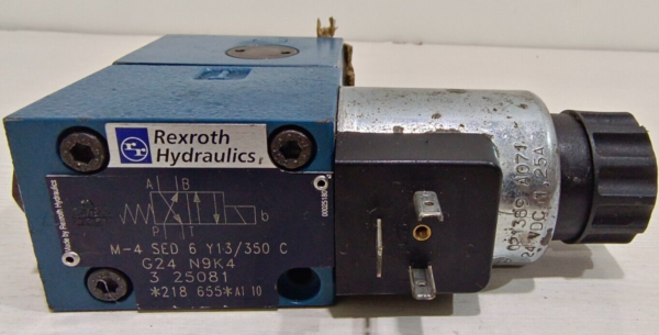 Rexroth M-4SED 6 Y13/350 C G24 N9K4 Hydraulic Solenoid Valve