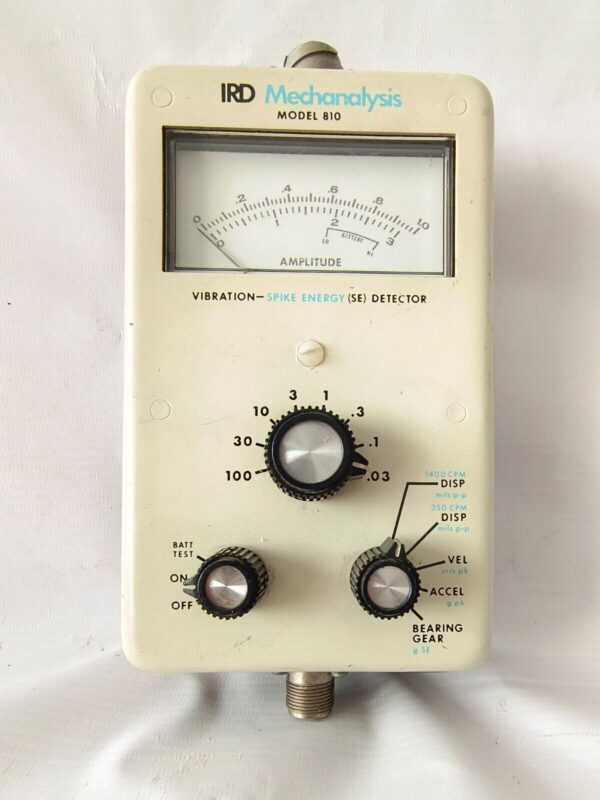 IRD Mechanalysis Inc. Model 810 Vibration Analyzer and Probe not available
