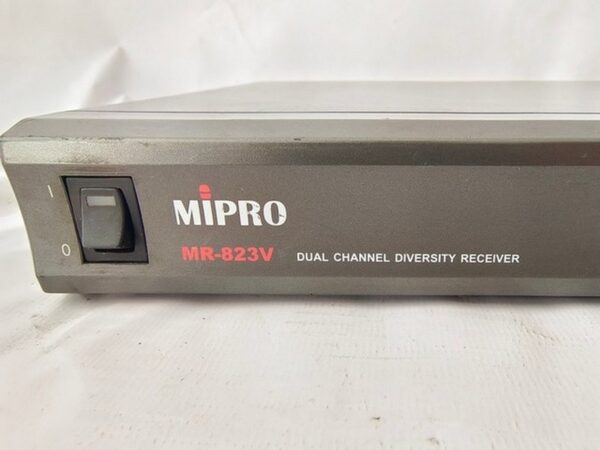 MIPRO MR-823V DUAL CHANNEL DIVERSITY RECEIVER FREQ  653.775 TO 664.850 - Image 4