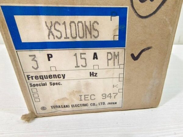 Terasaki TemBreak XS100NS Circuit Breaker 20A AC480 V DC250 3 Pole