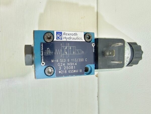 Rexroth M-4SED 6 Y13/350 C G24 N9K4 Hydraulic Solenoid Valve - Image 7