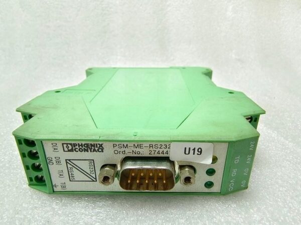 Phoenix Contact PSM-ME-RS232/RS485 Channel RS-232 Interface Converter 2744416 - Image 6