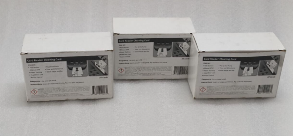 KICTeam Card Reader Cleaning Cards, CR80, K2-H80B50 -50 Cards