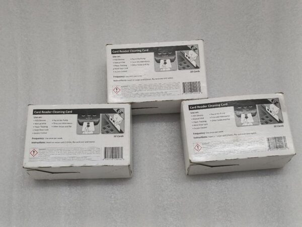 KICTeam Card Reader Cleaning Cards, CR80, K2-H80B50 -50 Cards - Image 6