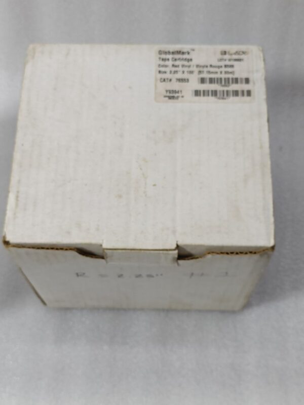 NEW Brady 76553 Cartridge Tape Globemark RED B588 2.25IN x 100FT Y93941