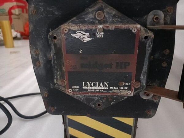 Lycian 1209 Midget HP Follow Spotlight without stand 220V Theator Light - Image 11