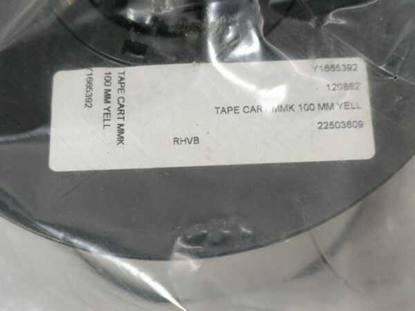 New Brady GlobalMark White MMK 100 MM YELLOW Label Tape Cartridge B7569 120862 - Image 4