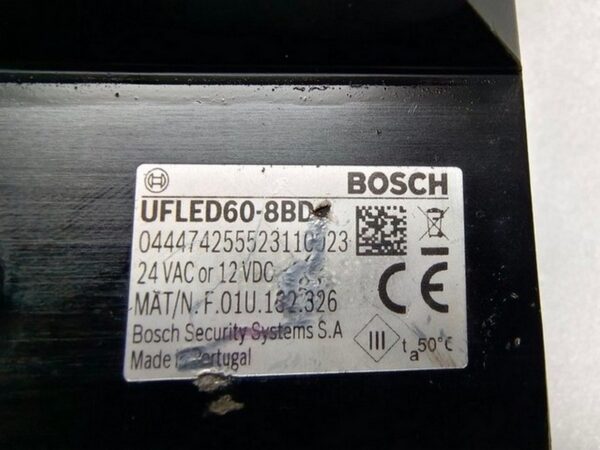UFLED60-8BD BOSCH AEGIS INTELLIGENT-IR™ UFLED ILLUMINATOR- 60°  850NM Free Ship - Image 7