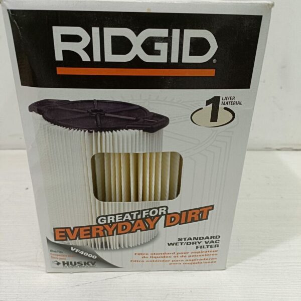 Washable Replacement VF4000 Filter, Compatible for Ridgid 5-20 Pack of 2