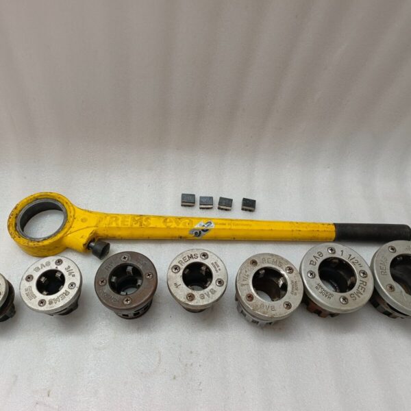 Pipe Threading Tools REMS Eva Hand Die With Handle Stock 10