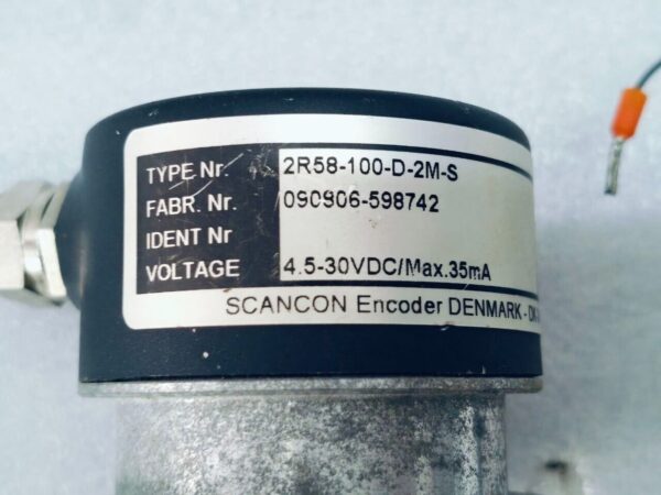 NEW SCANCON 2R58 100 D 2M S 090806 598742  ROTARY ENCODER 5 VDC - Image 3