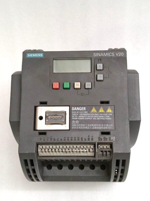 SIMENS SINAMICS V20 5HP DRIVE 6SL3210-58E24-0UV0