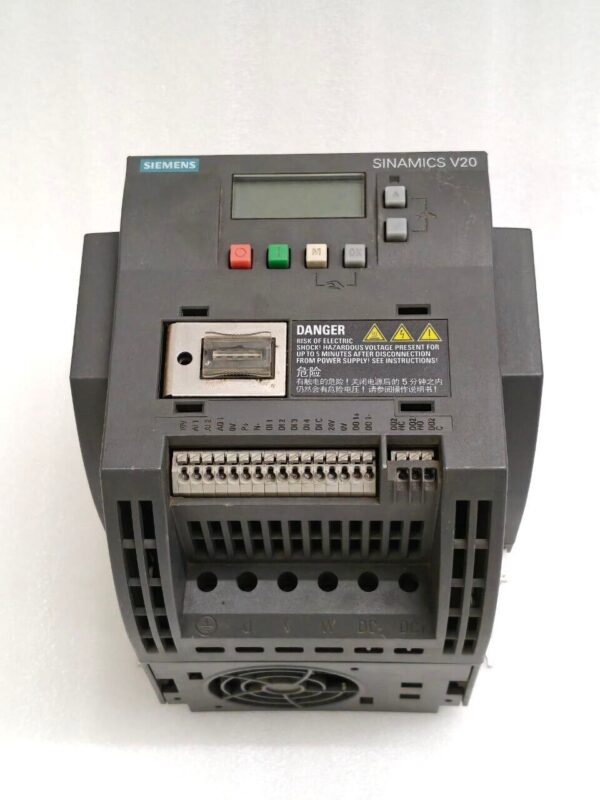 SIMENS SINAMICS V20 5HP DRIVE 6SL3210-58E24-0UV0