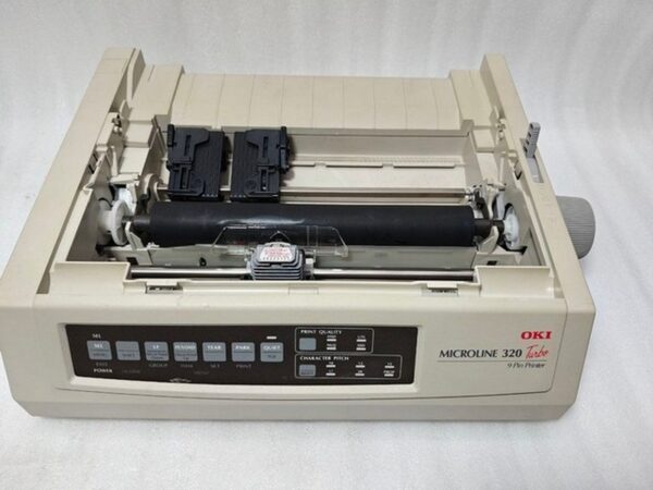 Oki MICROLINE 320 (62411601) Turbo 9 Pin Dot Matrix Printer - White 5C1065889 #4 - Image 6