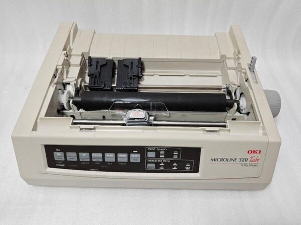 Oki MICROLINE 320 (62411601) Turbo 9 Pin Dot Matrix Printer - White 5C1065889 #4 - Image 13