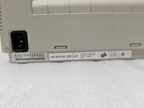 Oki MICROLINE 320 (62411601) Turbo 9 Pin Dot Matrix Printer - White 5C1065889 #4 - Image 16