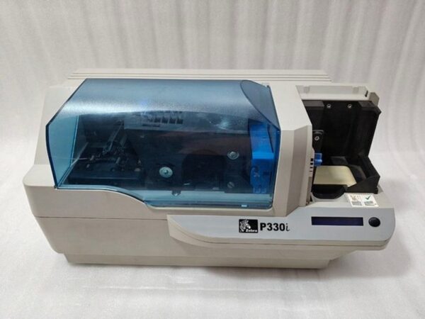 #1 Zebra P330I High Speed Single Side ID Card Color Thermal Printer Power Tested - Image 13