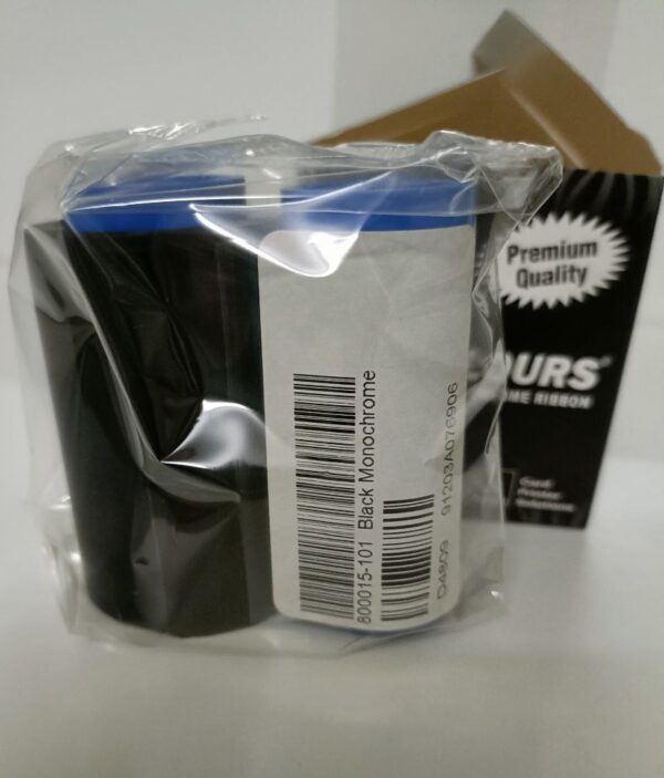 800015-101 Black Ribbon for Zebra P330i P420i P430i Card Printers 1000 Prints FA - Image 2