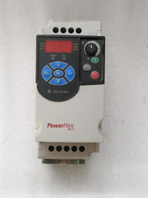 Allen-Bradley PowerFlex 4M AC Drive, 240 VAC, 1 Phase, 0.5 HP, 22F-A2P5N103