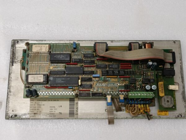 AS ELTEK FIRE ALARAM DISPLAYENHET ER 10 ENGELSK P/N 234112 VER. 003 - Image 6