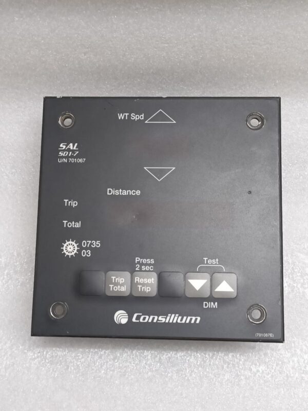 Consilium SAL R1 Speed Log SET Main unit ELC 701800 701488C DISPLAY SD1-7 NO 2 - Image 9