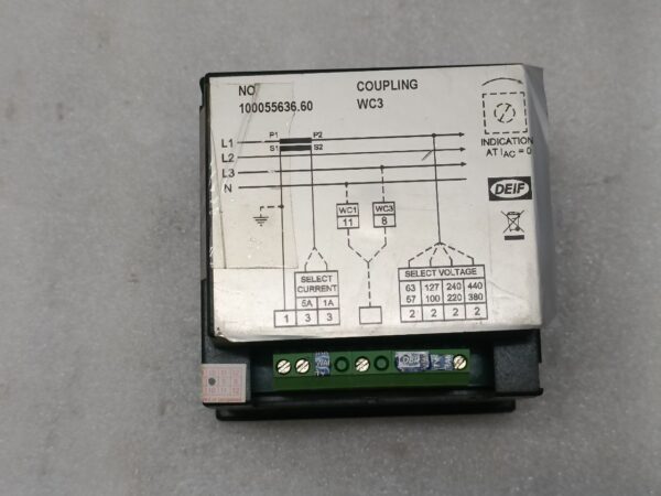 DEIF DQ 96 X METER 1200024104B 0.5-1-0.5 CAP - Image 5
