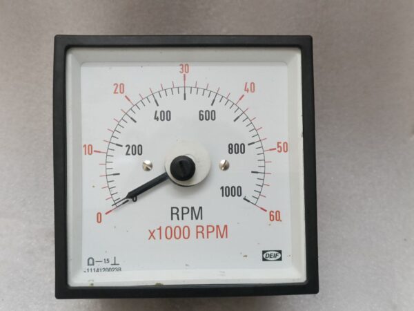 DEIF DQ96 C 0-6VDC METER 0-1000 kw IP52