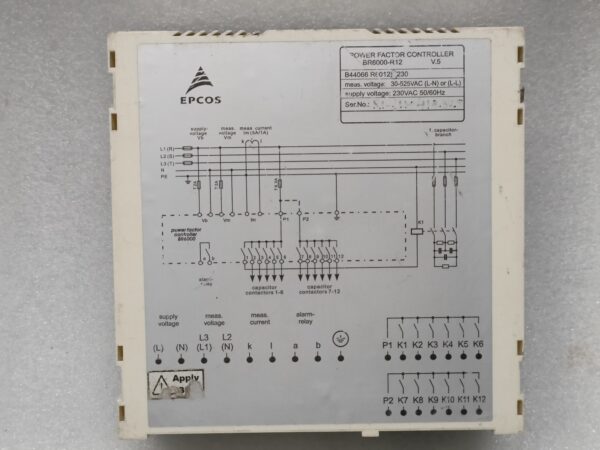 Epcos BR 6000 Power Factor Controller BR 6000 Power Quality Solution - Image 4