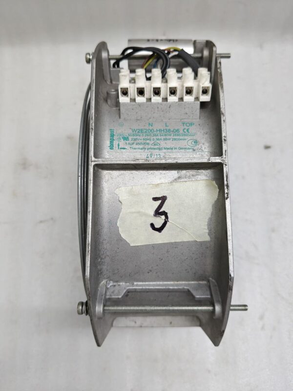 Ebm Papst Fan W2E200-HK38-06 Axial Fan 230VAC 80W Cabinet Cooling Fan # 3 - Image 2