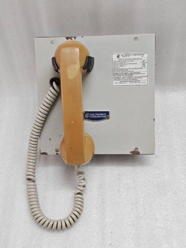 GAI-Tronics 701-302 Handset/Speaker Telecom Amplifier #12