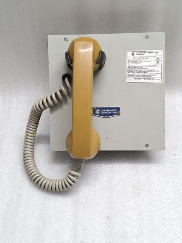 GAI-Tronics 701-302 Handset/Speaker Telecom Amplifier #23