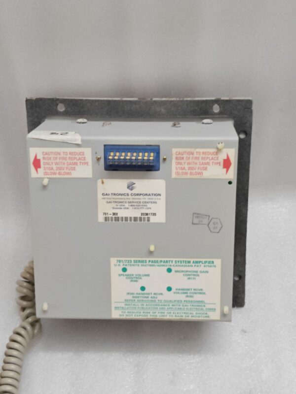 GAI-Tronics 701-302 Handset/Speaker Telecom Amplifier #28 - Image 5