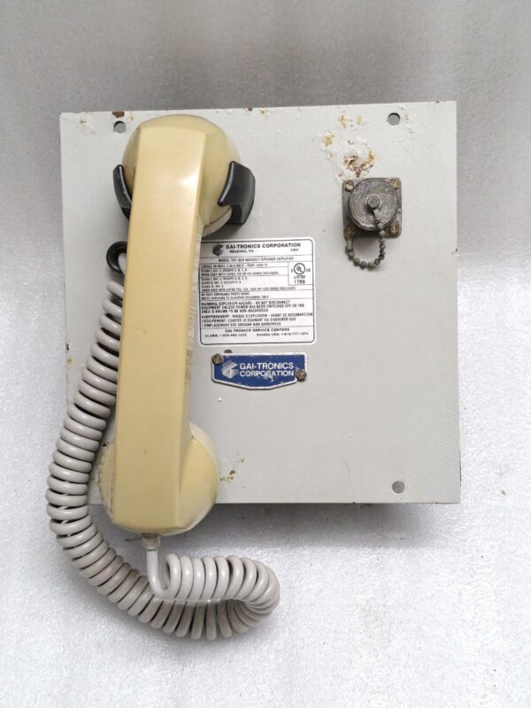 GAI-Tronics 701-304 Handset/Speaker Telecom Amplifier #22