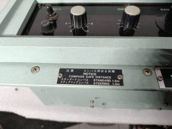 JRC JFE-570S Echo Sounder 570SB SR NO. HD 37735 JAPAN - Image 11
