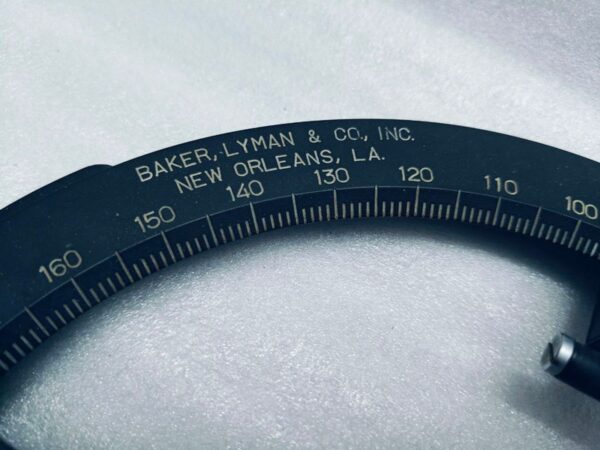 Magnetic Compass Azimuth Circle 1985 Baker, Lyman & Co. New Orleans GFC-190 FAST - Image 6