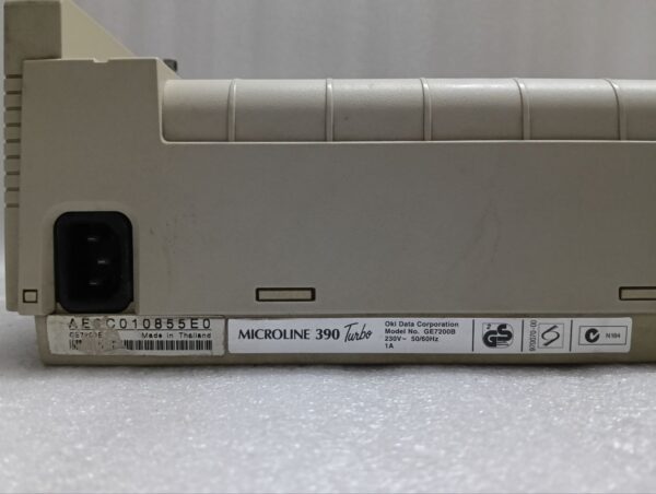 Oki MICROLINE 390 TURBO 24 pin Standard Dot Matrix Printer 220V #11 - Image 8