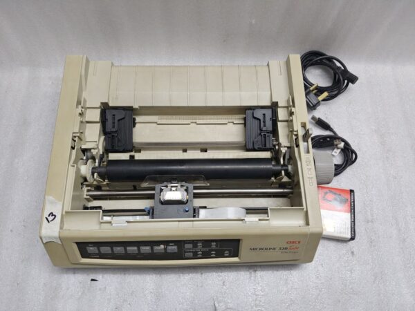 Oki MICROLINE 390 TURBO 24 pin Standard Dot Matrix Printer 220V #13