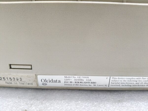Oki MICROLINE 390 TURBO 24 pin Standard Dot Matrix Printer 220V #13 - Image 4