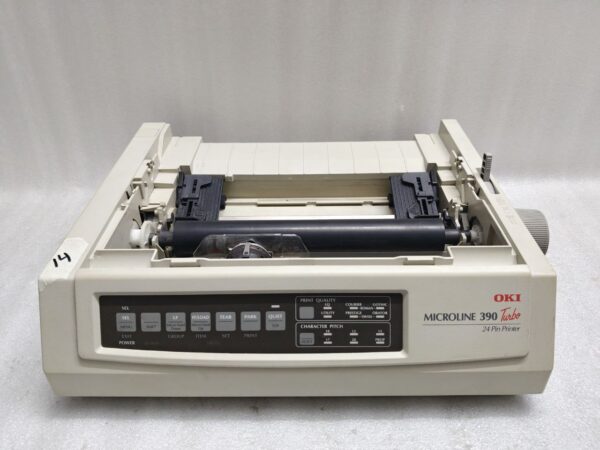 Oki MICROLINE 390 TURBO 24 pin Standard Dot Matrix Printer 220V #14 - Image 7