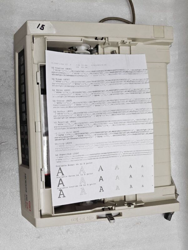Oki MICROLINE 390 TURBO 24 pin Standard Dot Matrix Printer 220V #15 - Image 4