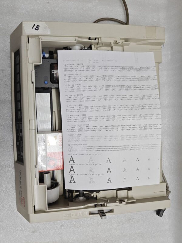 Oki MICROLINE 390 TURBO 24 pin Standard Dot Matrix Printer 220V #15 - Image 5