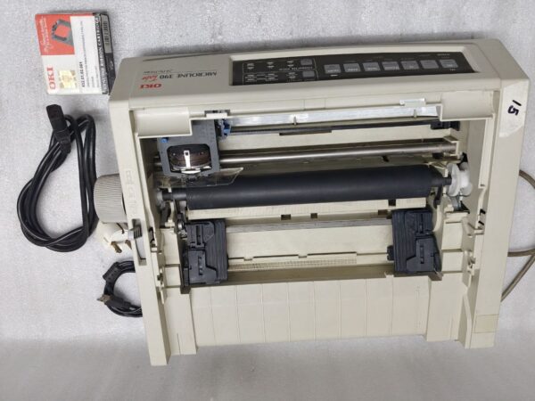 Oki MICROLINE 390 TURBO 24 pin Standard Dot Matrix Printer 220V #15 - Image 8