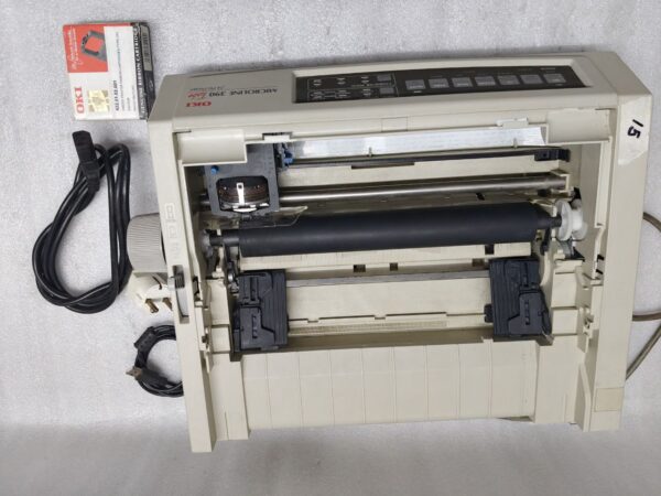 Oki MICROLINE 390 TURBO 24 pin Standard Dot Matrix Printer 220V #15