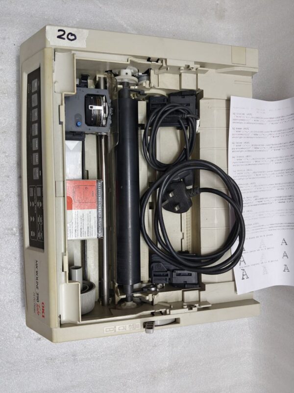 Oki MICROLINE 390 TURBO 24 pin Standard Dot Matrix Printer 220V #20 - Image 4