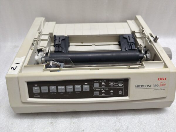 Oki MICROLINE 390 TURBO 24 pin Standard Dot Matrix Printer 220V #21 - Image 11