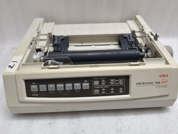 Oki MICROLINE 390 TURBO 24 pin Standard Dot Matrix Printer 220V #21 - Image 14