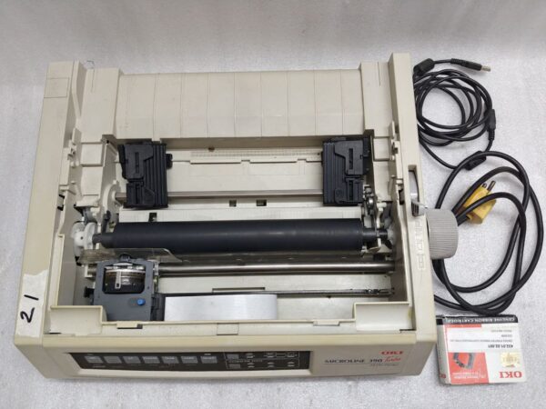 Oki MICROLINE 390 TURBO 24 pin Standard Dot Matrix Printer 220V #21 - Image 4