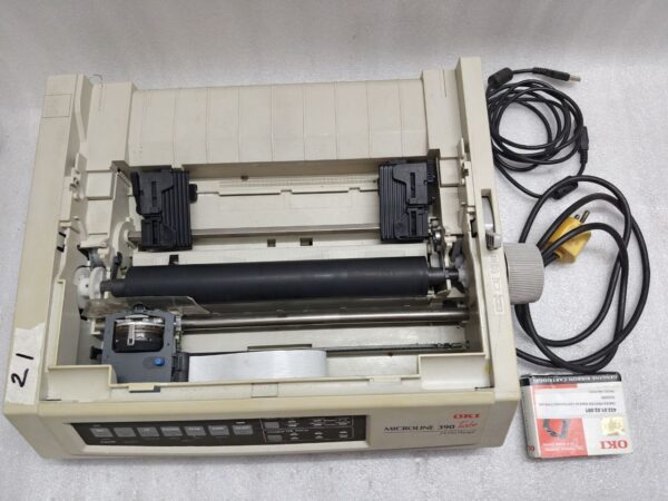 Oki MICROLINE 390 TURBO 24 pin Standard Dot Matrix Printer 220V #21