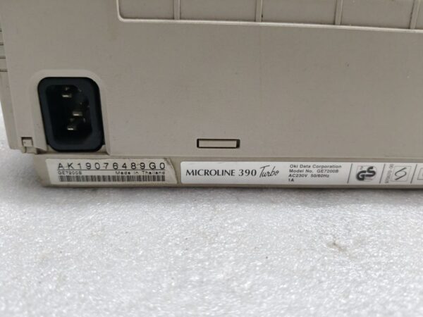 Oki MICROLINE 390 TURBO 24 pin Standard Dot Matrix Printer 220V #21 - Image 7